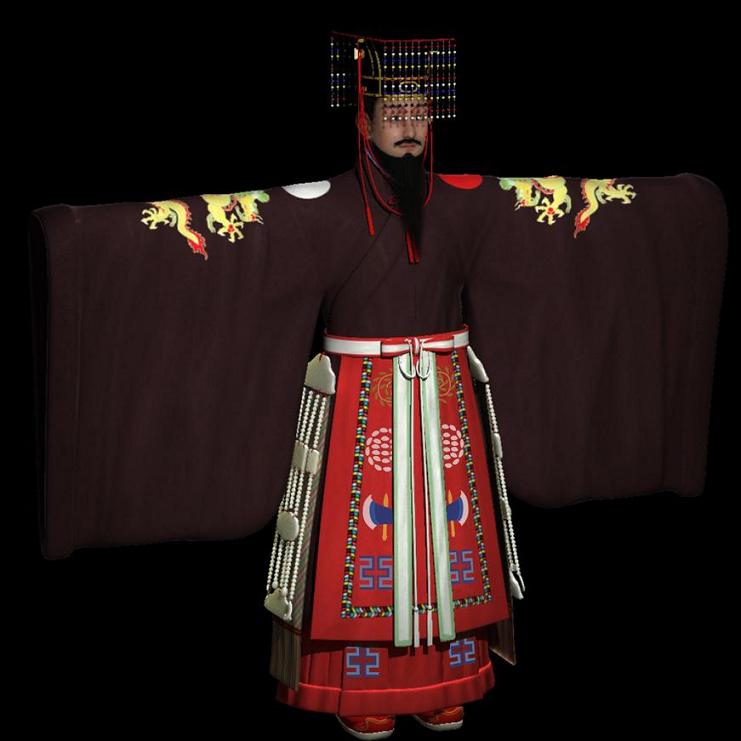 明代皇帝冕服 明代皇帝冕服