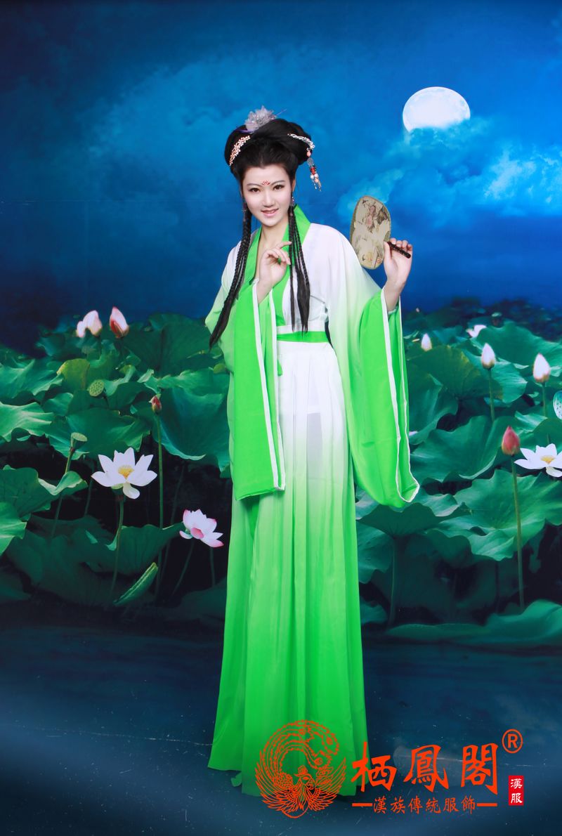 对襟襦裙汉服
