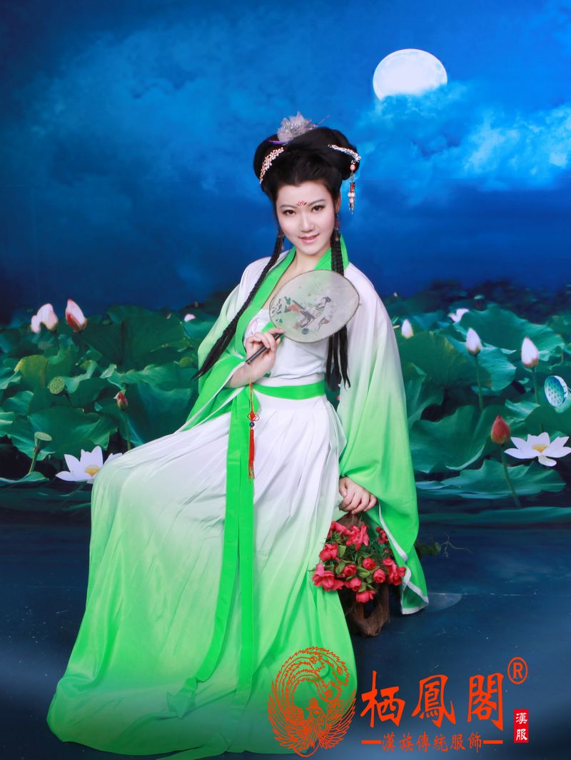 对襟襦裙汉服